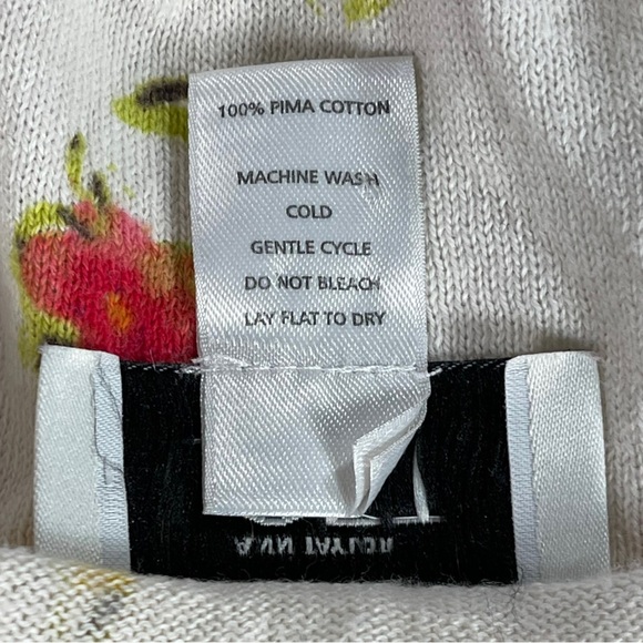 Ann Taylor Loft size Large floral button down short sleeve sweater/cardigan EUC - Picture 14 of 14